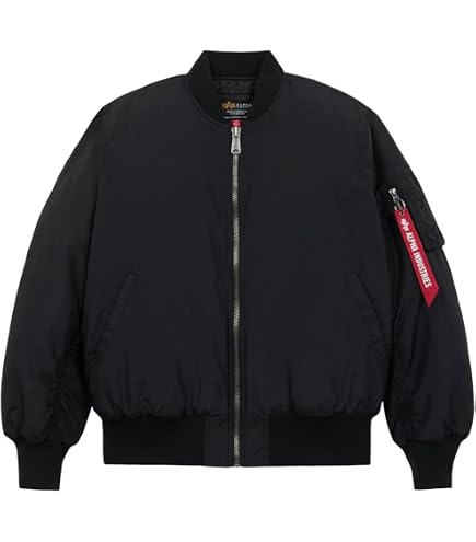 Alpha Industries MA-1 Mod Flight Jacket – Water-Resistant Nylon